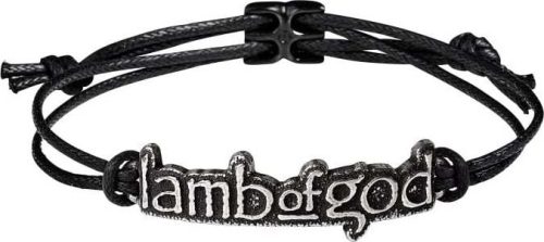 Lamb Of God Logo náramek černá