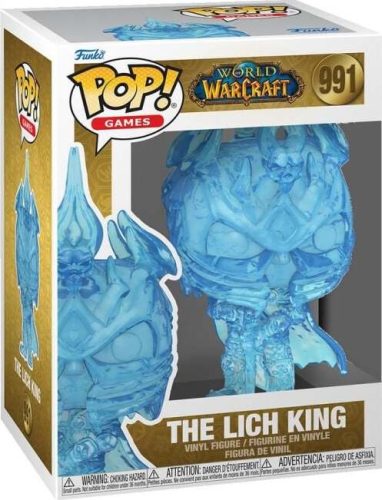 World Of Warcraft Vinylová figurka č.991 The Lich King Sberatelská postava vícebarevný