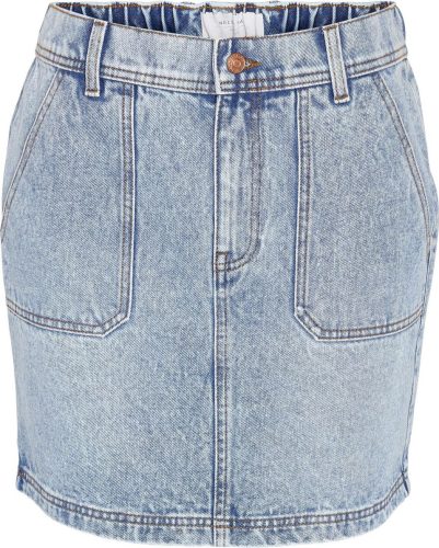 Noisy May NMRegina HW Denim Skirt VI431DG NOOS Mini sukně světle modrá