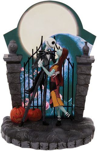 The Nightmare Before Christmas Figurka Jack and Sally illuminated Socha standard