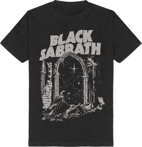 Black Sabbath Into The Void Tričko černá