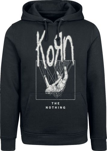 Korn The nothing Mikina s kapucí černá