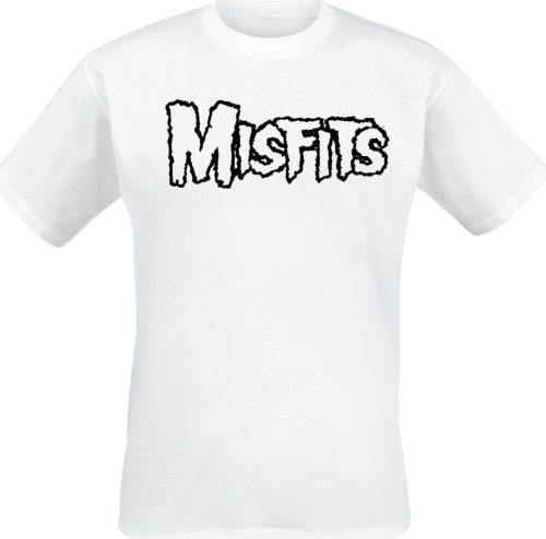 Misfits Logo Tričko bílá