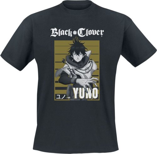 Black Clover Yuno Tričko černá