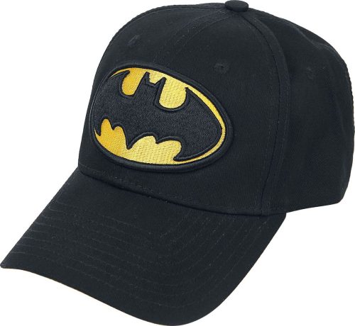 Batman Logo Baseballová kšiltovka černá