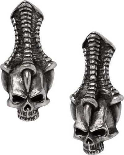 Alchemy Gothic The Trophy náušnice stríbrná