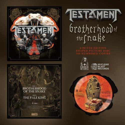 Testament Brotherhood of the snake LP standard