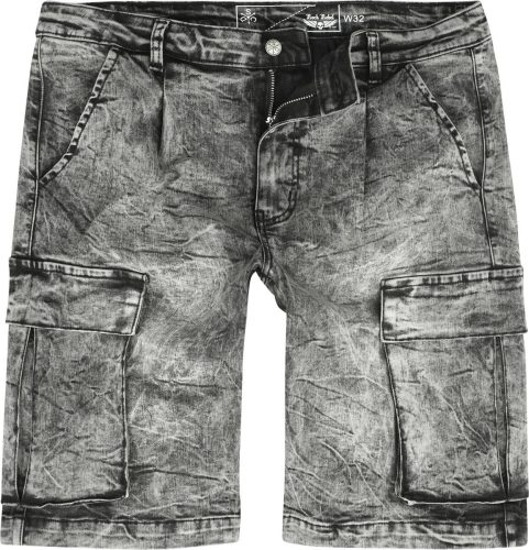 Rock Rebel by EMP EMP Street Crafted Design Collection - Shorts Kraťasy šedá