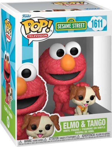 Sesame Street Elmo & Tango Vinyl Figur 1611 Sberatelská postava vícebarevný