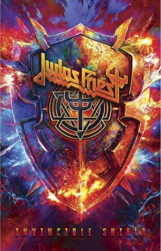 Judas Priest Invincible shield Textilní plakát vícebarevný