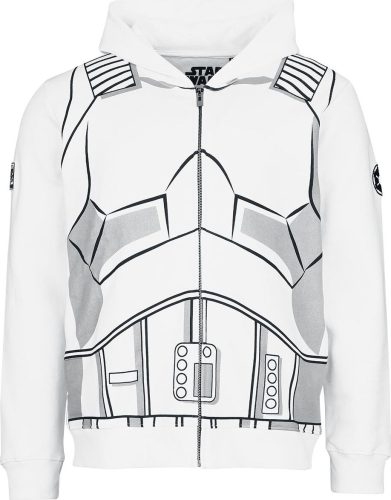 Star Wars Stormtrooper Mikina s kapucí na zip vícebarevný