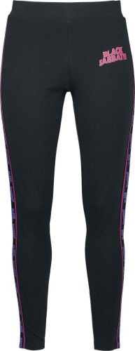 Black Sabbath Amplified Collection - Ladies Cotton Taped Yoga Leggings Leginy černá