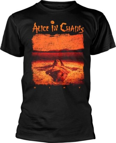 Alice In Chains Distressed Dirt Tričko černá