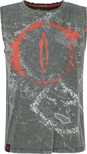 Pán prstenů Mordor Tank top charcoal