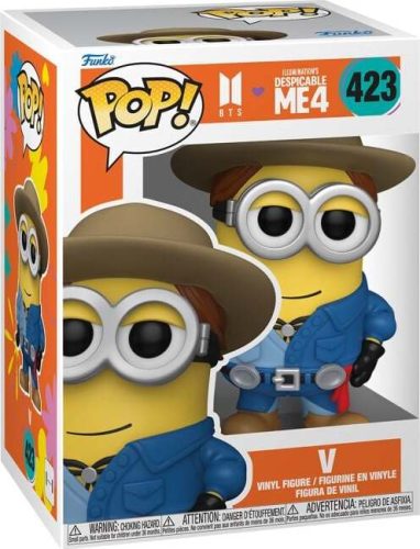 Minions Vinylová figurka č.423 Despicable Me 4 - BTS - V Sberatelská postava vícebarevný