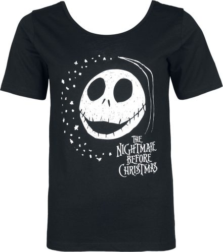 The Nightmare Before Christmas Jack Skellington Dámské tričko černá