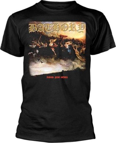 Bathory Blood Fire Death Tričko černá