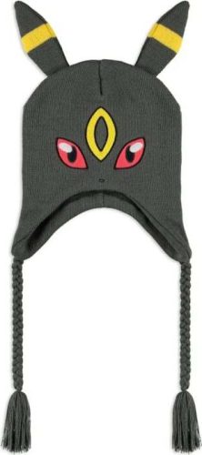 Pokémon Umbreon Beanie čepice tmavě šedá