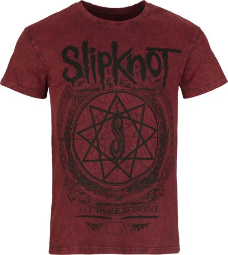 Slipknot Blurry Tričko červená