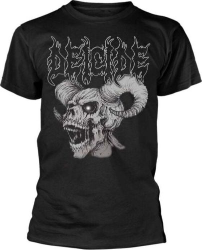 Deicide Skull Horns Tričko černá