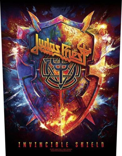 Judas Priest Invincible shield nášivka na záda vícebarevný