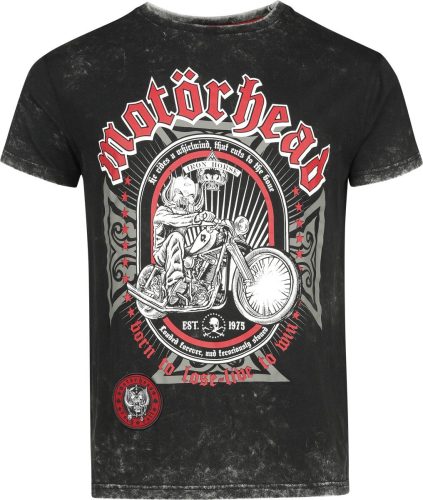 Motörhead EMP Signature Collection Tričko tmavě šedá