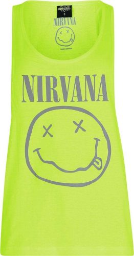 Nirvana Classic Logo Dámský top zelená