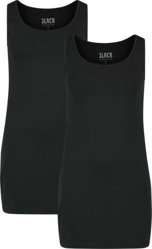 Black Premium by EMP Basic Double Pack Dresses Šaty černá