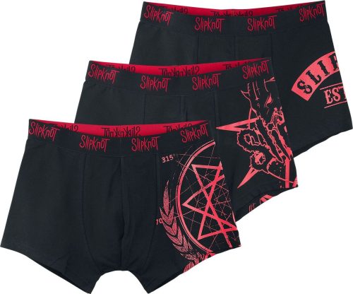 Slipknot EMP Signature Collection Boxerky černá