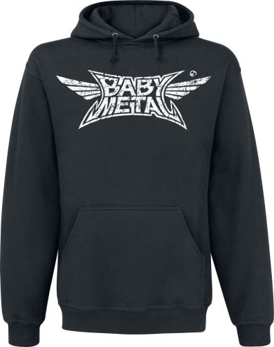 Babymetal Logo Mikina s kapucí černá