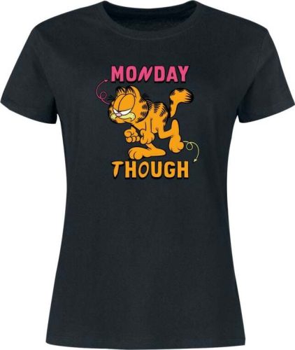 Garfield Monday Tough Dámské tričko černá