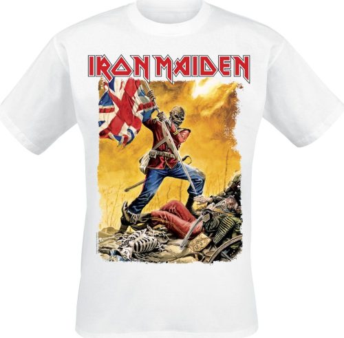 Iron Maiden The Trooper Z2 Tričko bílá