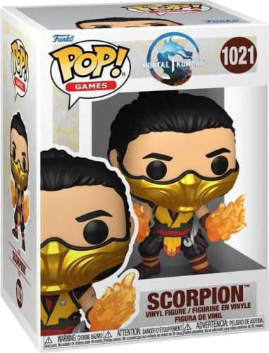 Mortal Kombat Scorpion Vinyl Figur 1021 Sberatelská postava vícebarevný