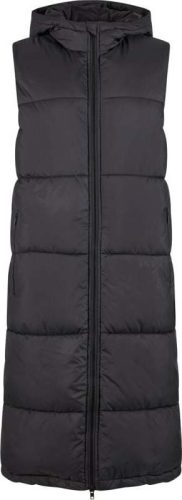 Urban Classics Ladies Long Hooded Puffer Vest Dámská vesta černá