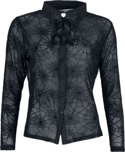 Banned Alternative Tangled In Paradise Blouse Halenka černá