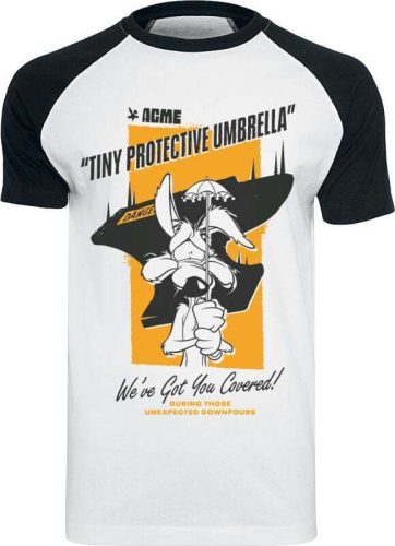 Looney Tunes Wile E Coyote - Tiny Protective Umbrella Tričko cerná/bílá