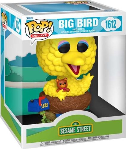 Sesame Street Vinylová figurka č.1612 Big Bird (Pop! Deluxe) Sberatelská postava vícebarevný