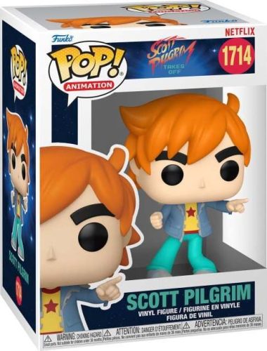 Scott Pilgrim Vinylová figurka č.1714 Scott Pilgrim Sberatelská postava vícebarevný