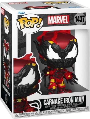 Marvel Vinylová figurka č.1437 Carnage Iron Man Sberatelská postava vícebarevný