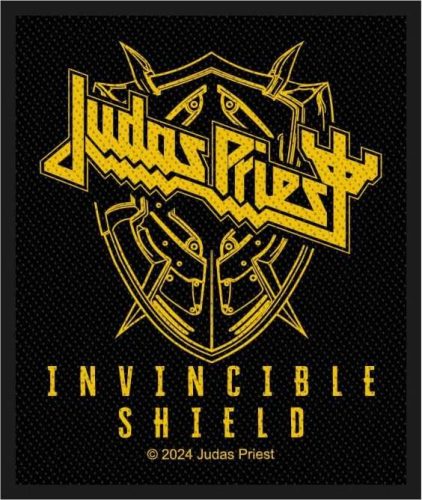 Judas Priest Invincible shield nášivka vícebarevný