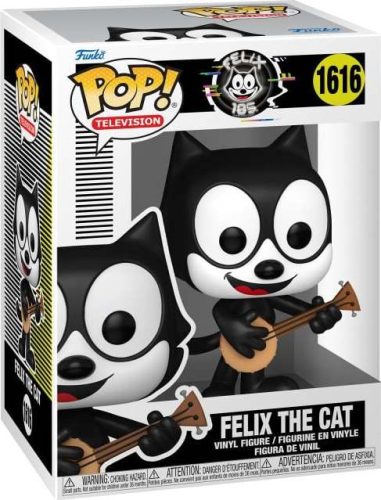 Felix The Cat Felix The Cat Vinyl Figur 1616 Sberatelská postava cerná/bílá