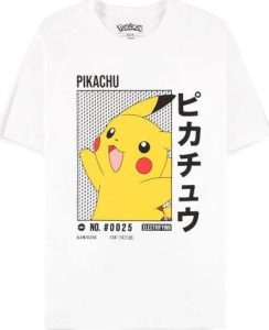 Pokémon Pikachu Tričko bílá