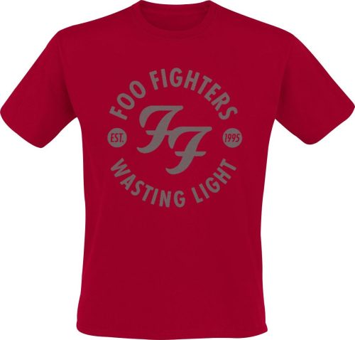 Foo Fighters Wasting Light Tričko červená