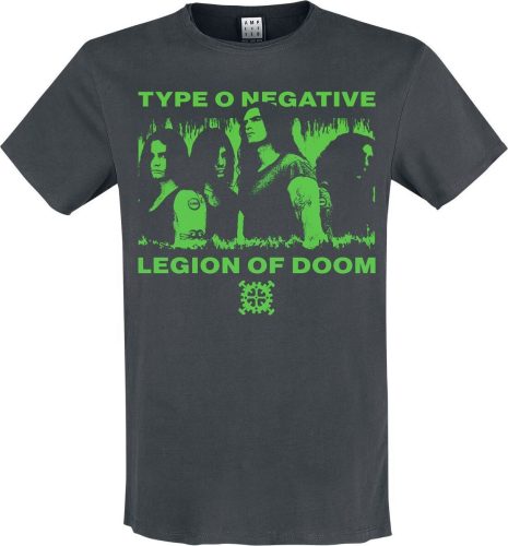 Type O Negative Amplified Collection - Legion Of Doom Tričko charcoal