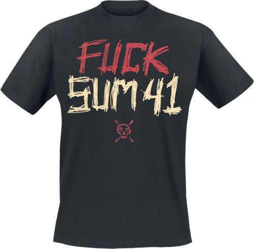 Sum 41 Fuck Sum 41 - Tour Shirt 2024 Tričko černá