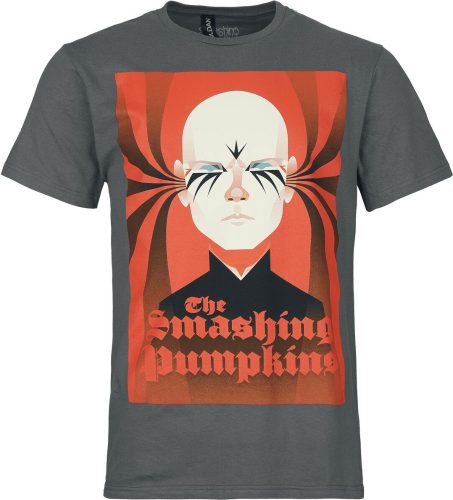 The Smashing Pumpkins Billy - Tour Shirt Tričko šedá