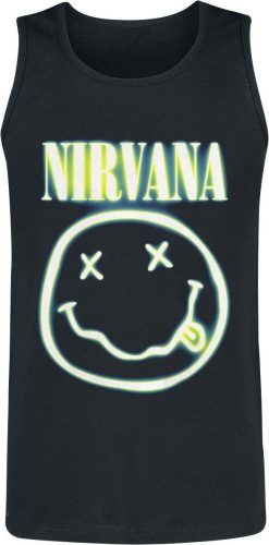 Nirvana Neon Logo Tank top černá