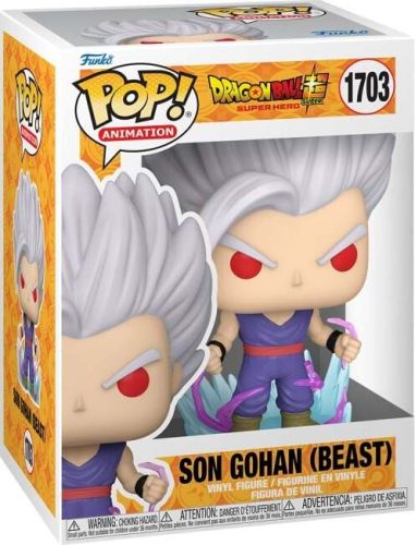 Dragon Ball Vinylová figurka č.1703 Super - Super Hero Son Gohan (Beast) (s možností chase!) Sberatelská postava vícebarevný