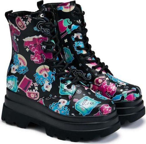 KOI KOI x D&D L'otta Monsters Trident Platform Boots boty vícebarevný