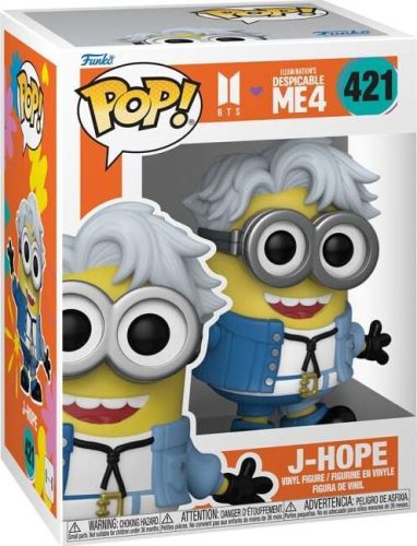 Minions Vinylová figurka č.421 Despicable Me 4 - BTS - J-Hope Sberatelská postava vícebarevný